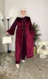 Ensemble 3P Velours & Crêpe
