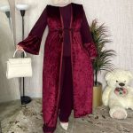 Ensemble 3P Velours & Crêpe